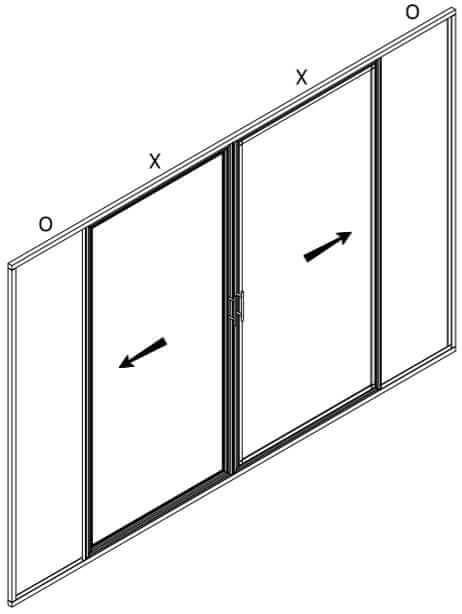 OXXO Sliding Door Screen