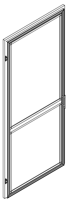 Side Hung Door Screen