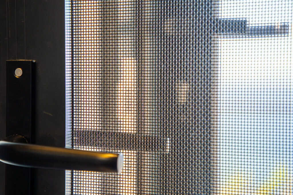 Security Door From Corner Star