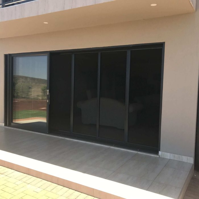 Secure Screen sliding door