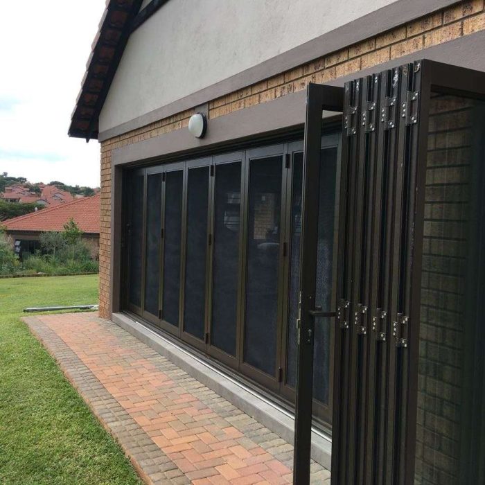 Folding Security Screen Door