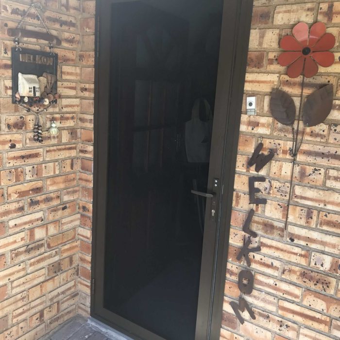 Side Hung Secure Screen Door