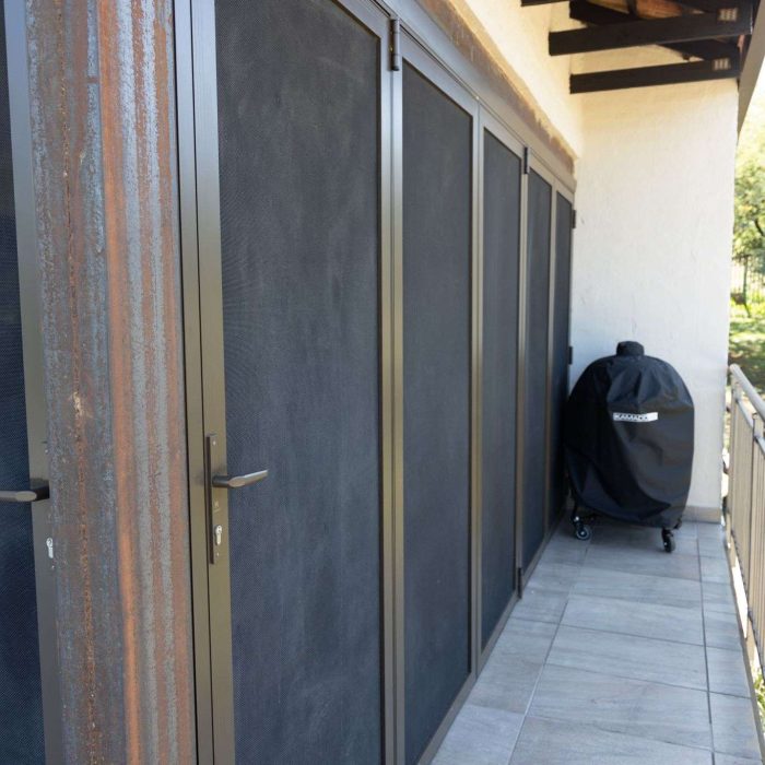 Folding Security Screen Door