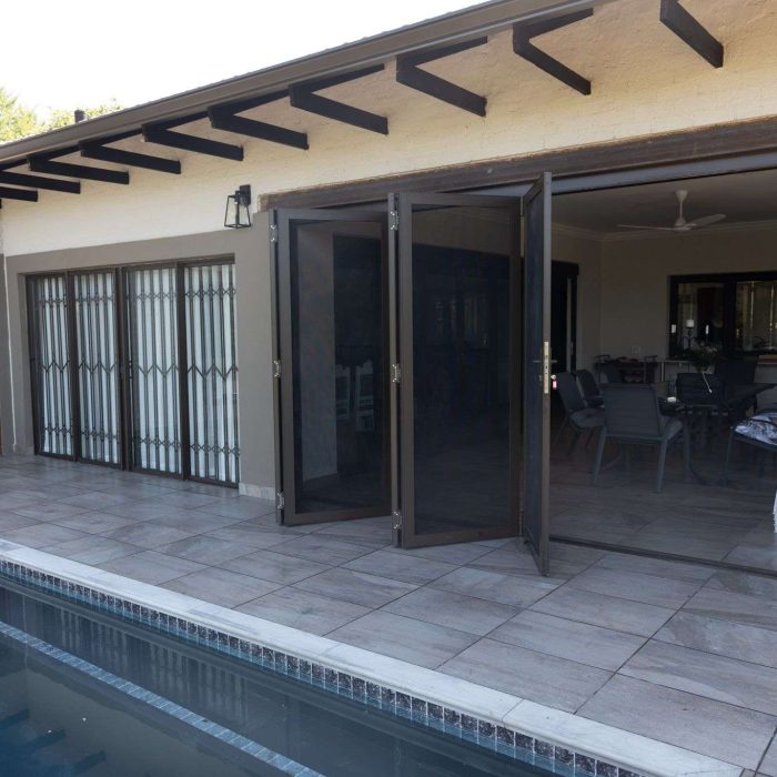 Folding Security Screen Door