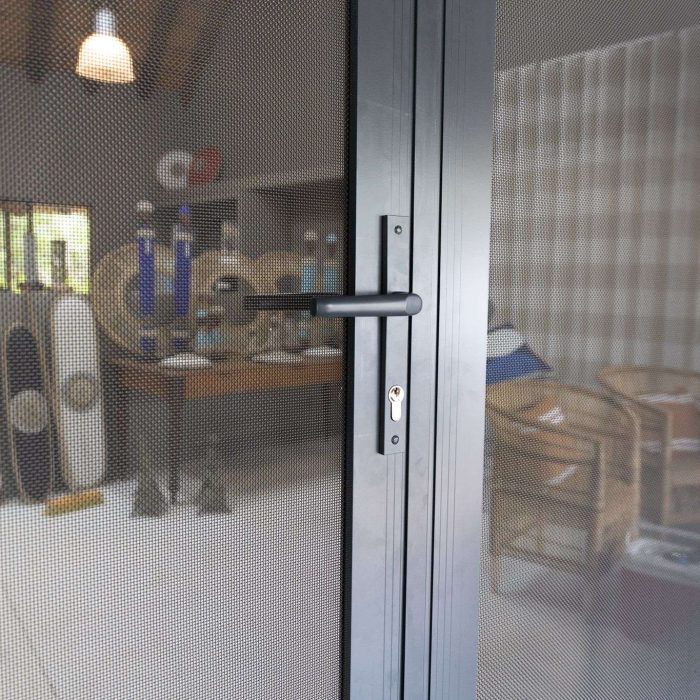 Security Screen Double Hinged Door